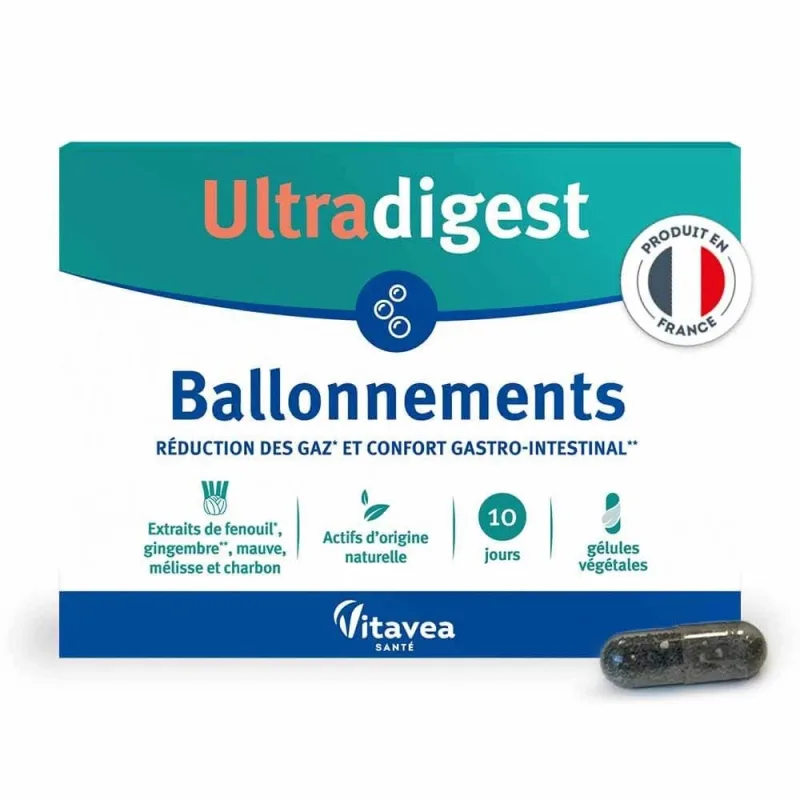 Vitavea Santé Gonfiore Ultradigest 30 capsule — preț și oferte