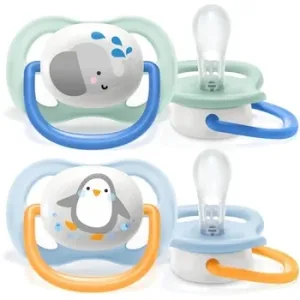 Avent Set suzete Ultra Air pentru 0-6 luni SCF080/05, 2 bucati