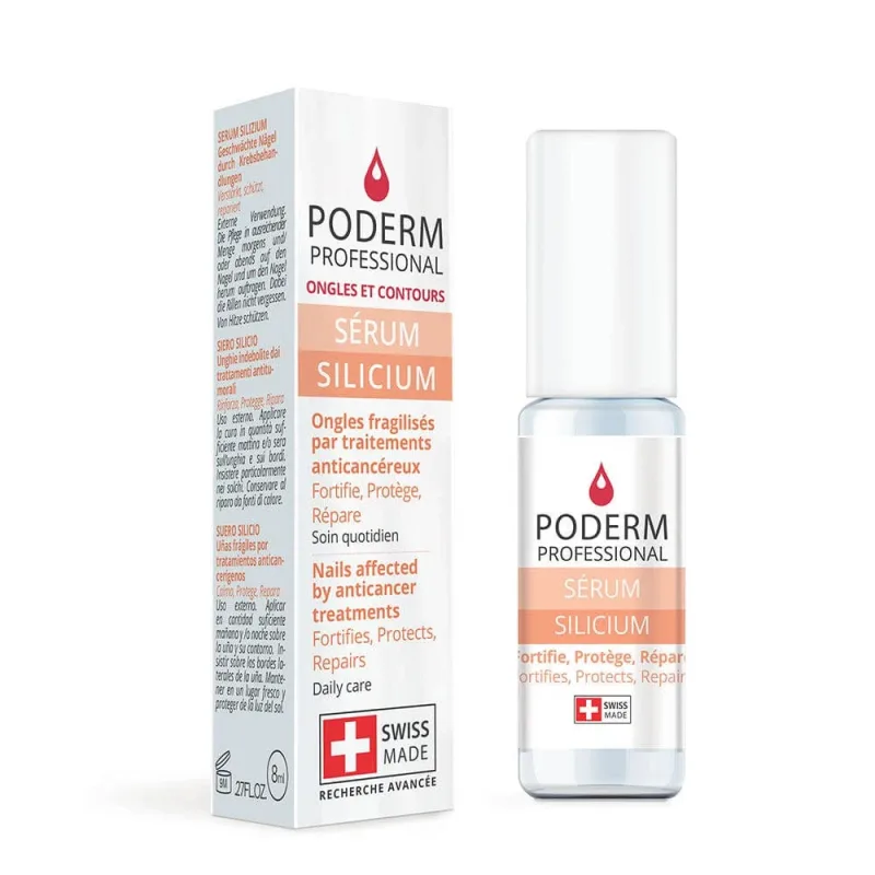 Poderm Ser siliconic pentru unghii fragile 8ml — preț și oferte