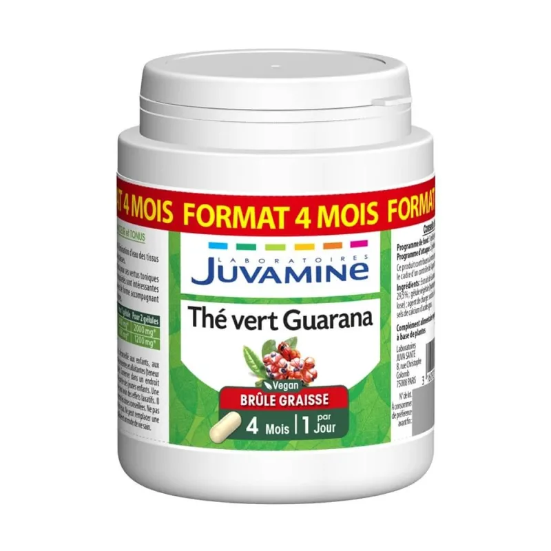 Juvamine Il Vert Guarana 120 capsule — preț și oferte