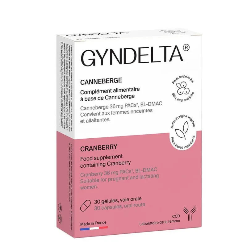 Ccd Gyndelta Canneberge 30 Geluli Laboratoire Ccd — preț și oferte