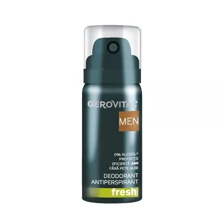Gerovital Men Deodorant Antiperspirant Fresh, 40 ml — preț și oferte