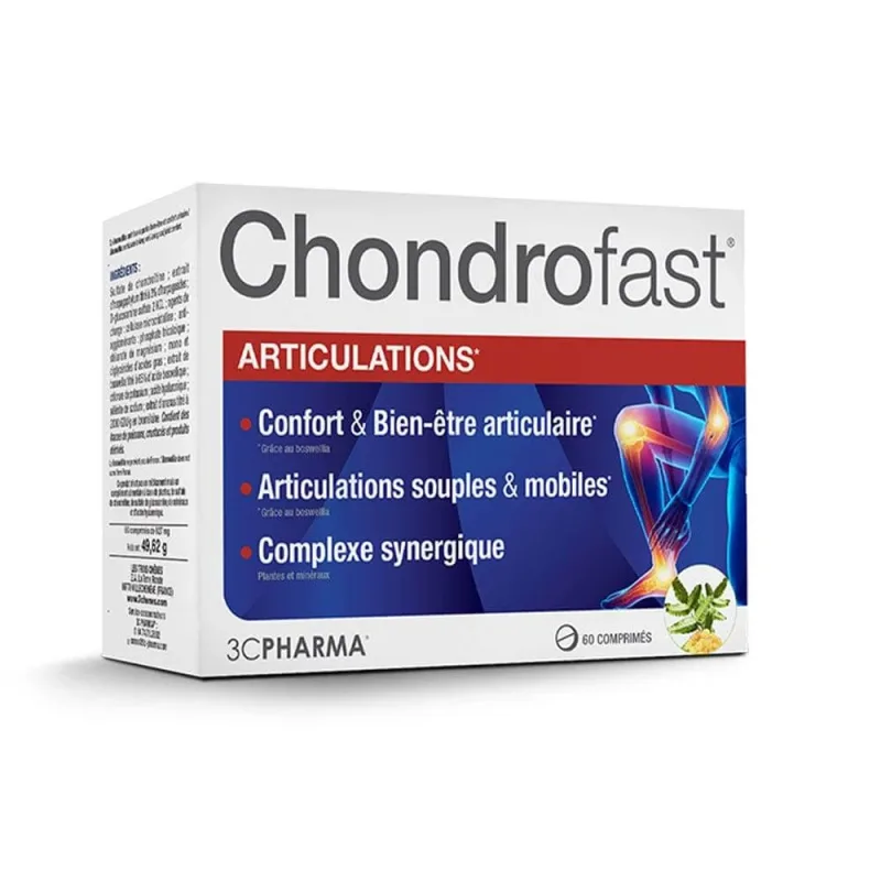 3C Pharma Articulations Chondrofast 60 Tablete — preț și oferte