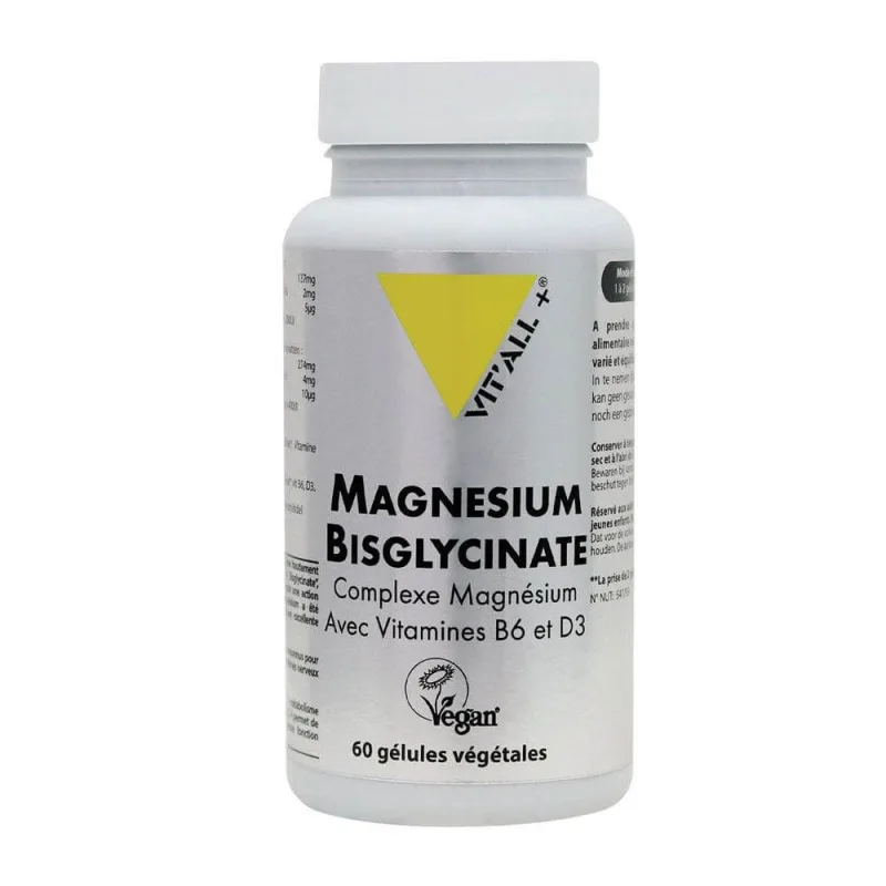 Vit'All+ Bisglicinat de magneziu 60 capsule — preț și oferte