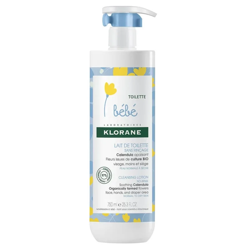 Klorane Lapte de curățare fără clătire 750ml — preț și oferte