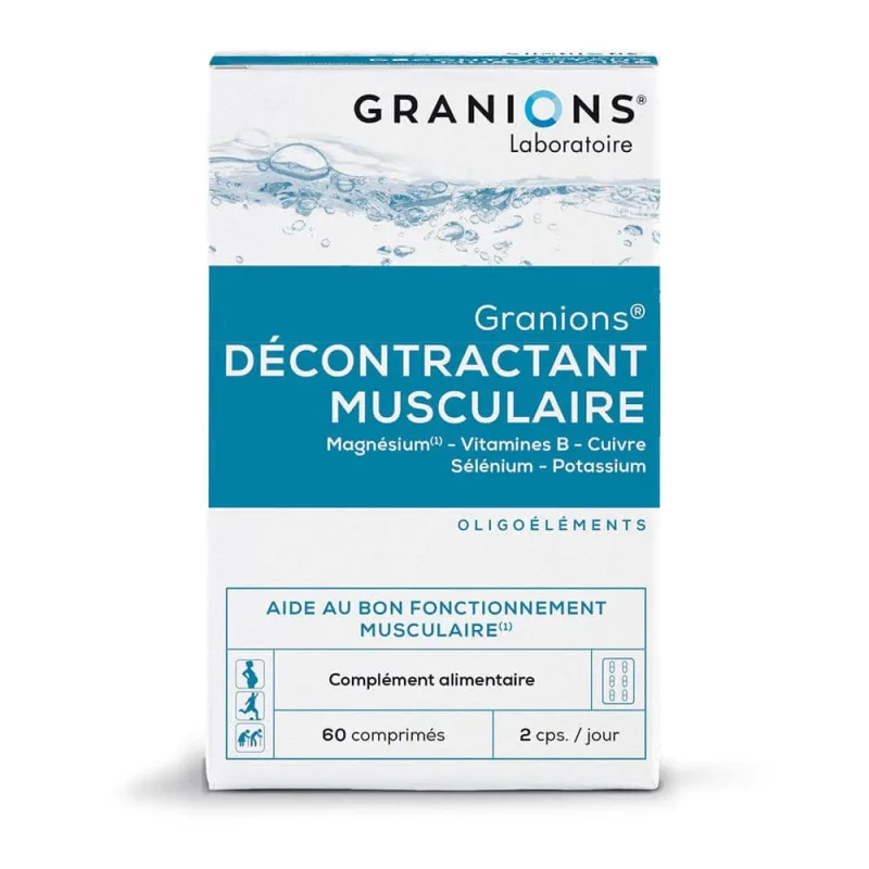 Granions Relaxant muscular 60 tablete — preț și oferte