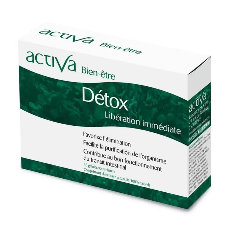 Activa Wellness Detox eliberare instantanee 45 geluri — preț și oferte