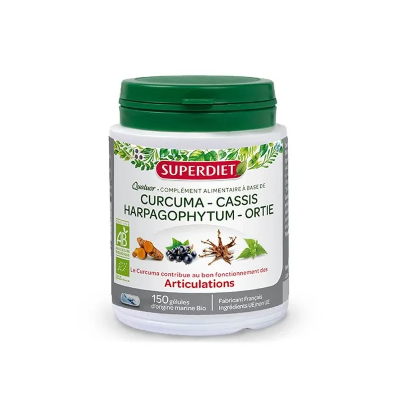 Superdiet Joint Curcuma Bio 150 Capsule — preț și oferte