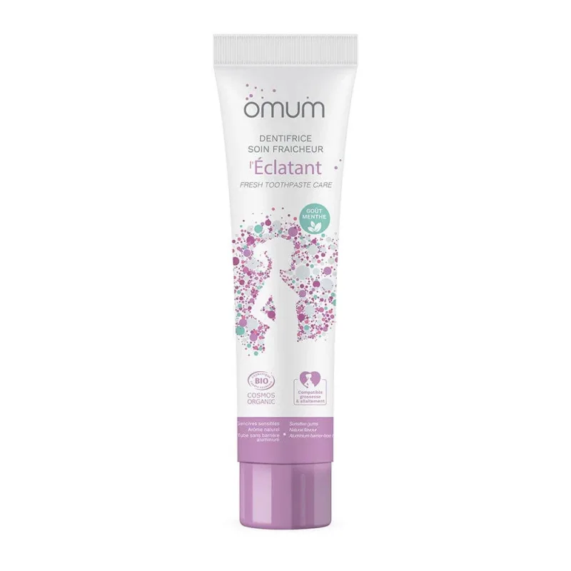 Omum Pastă de dinți organică L'Eclatant Mint Aroma 75ml — preț și oferte