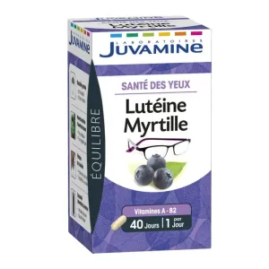 Juvamine Luteină și afine Sănătatea ochilor 40 de tablete