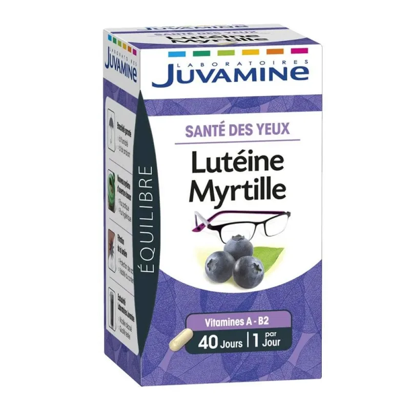Juvamine Luteină și afine Sănătatea ochilor 40 de tablete — preț și oferte