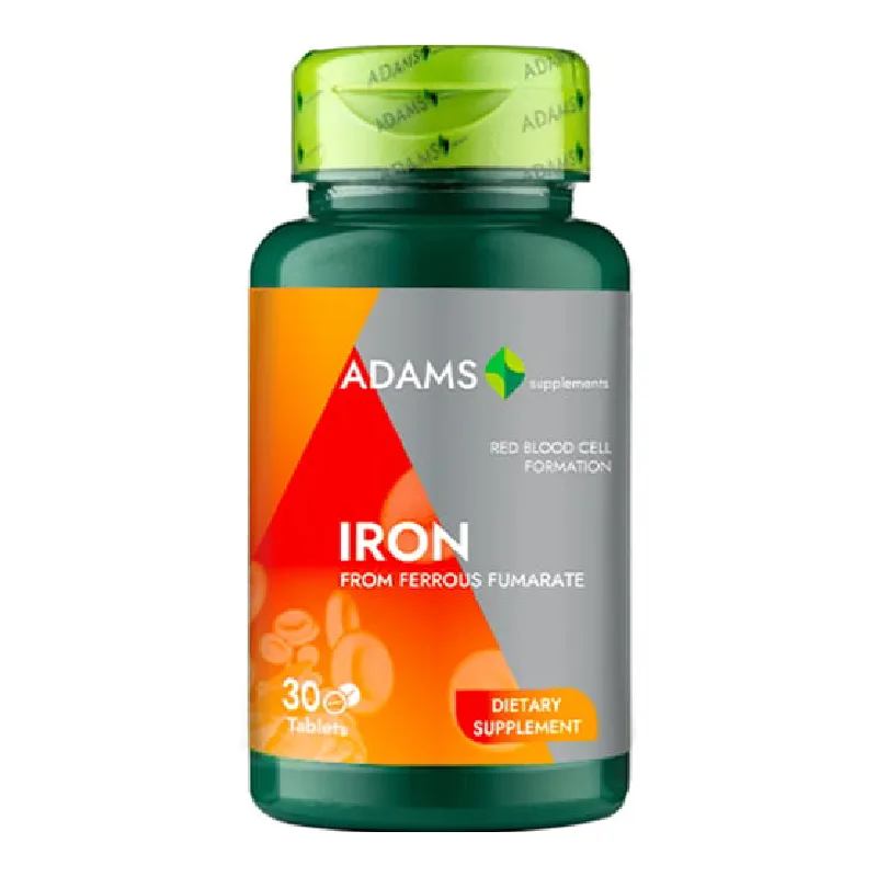 Fier 14mg, 30 tablete, Adams ADAMS VISION — preț și oferte