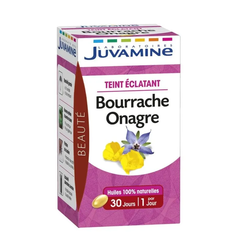 Juvamine Borage Evening Primrose 30 Capsule — preț și oferte