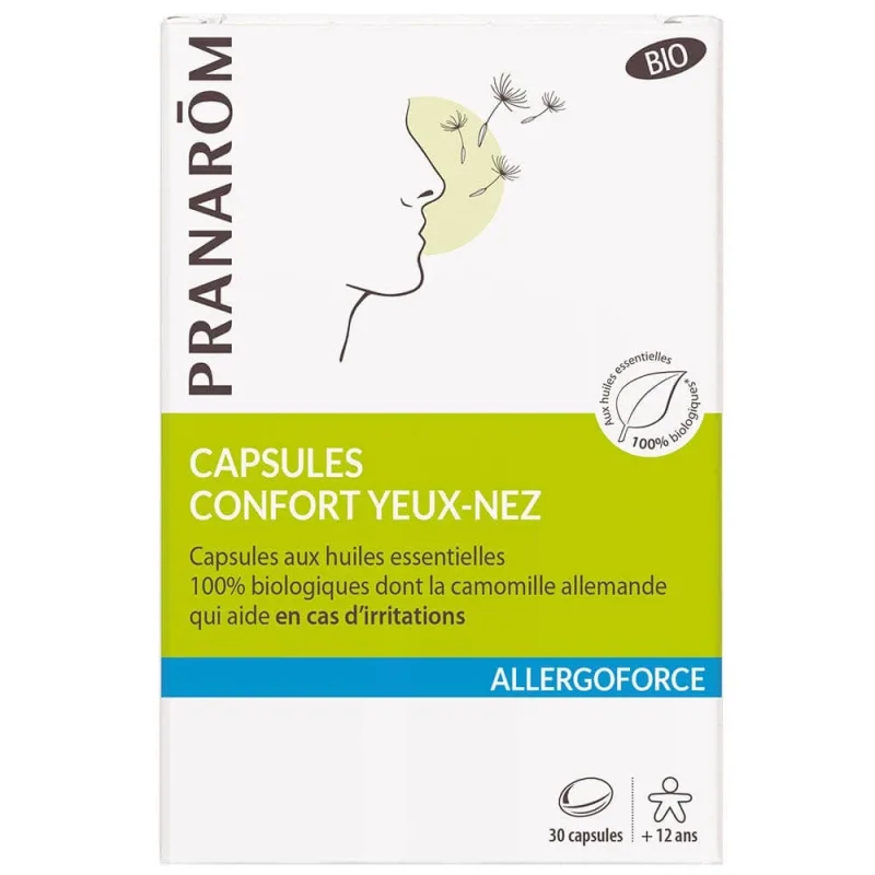 Pranarôm Allergoforce Confort nas și ochi 30 Capsule — preț și oferte