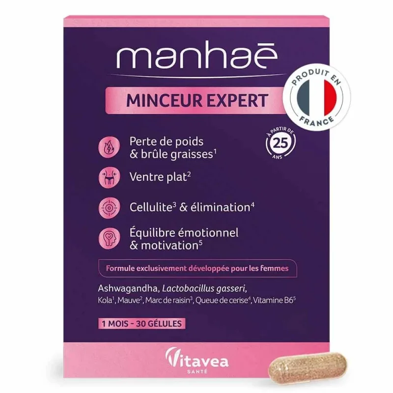 Manhaé Slimming Expert 30 capsule — preț și oferte