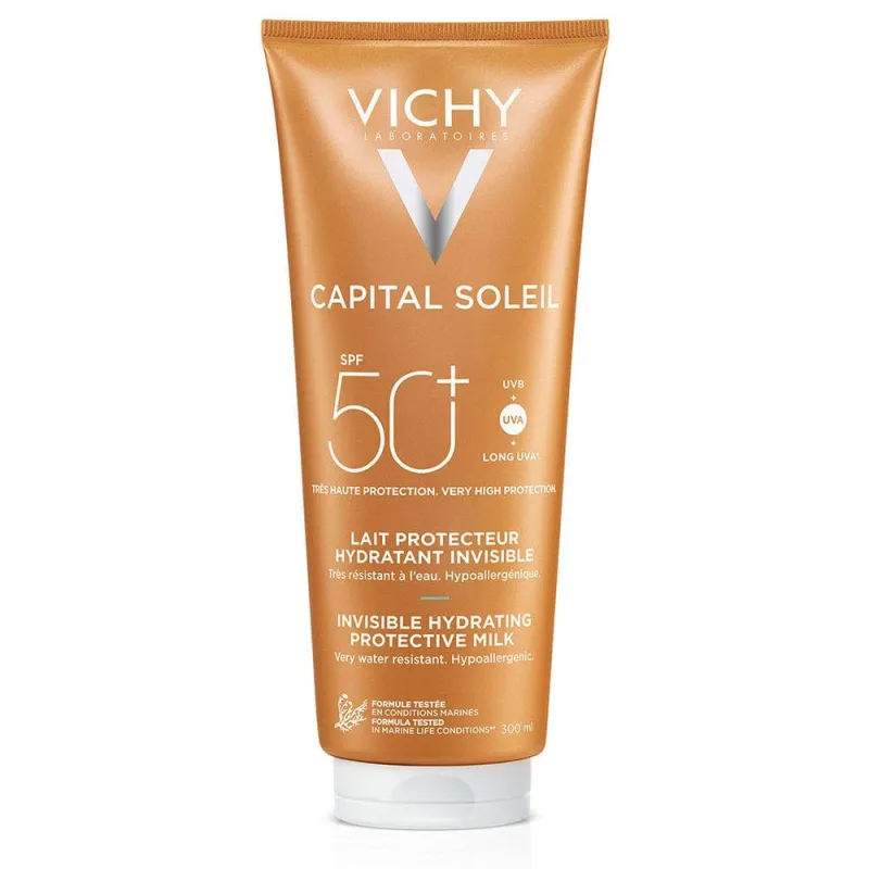 Vichy Capital Soleil Loțiune hidratantă protectoare invizibilă SPF50+ 300 ml — preț și oferte