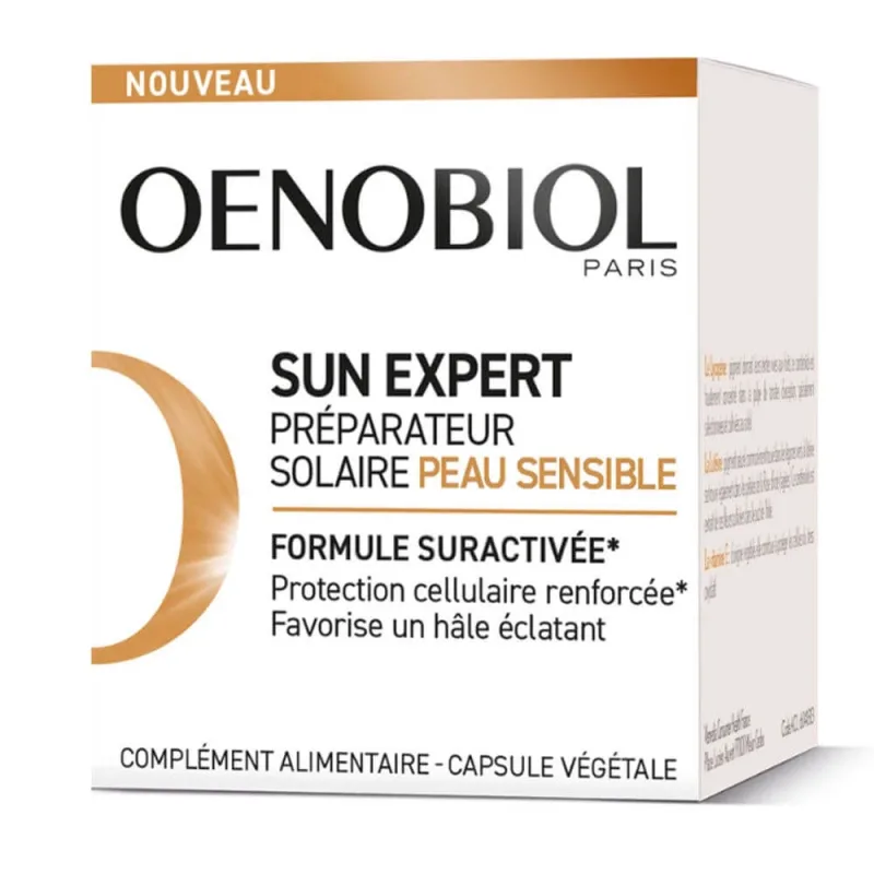 Oenobiol Sun Expert Solar Heat Pump Piele sensibilă 30 Capsule — preț și oferte