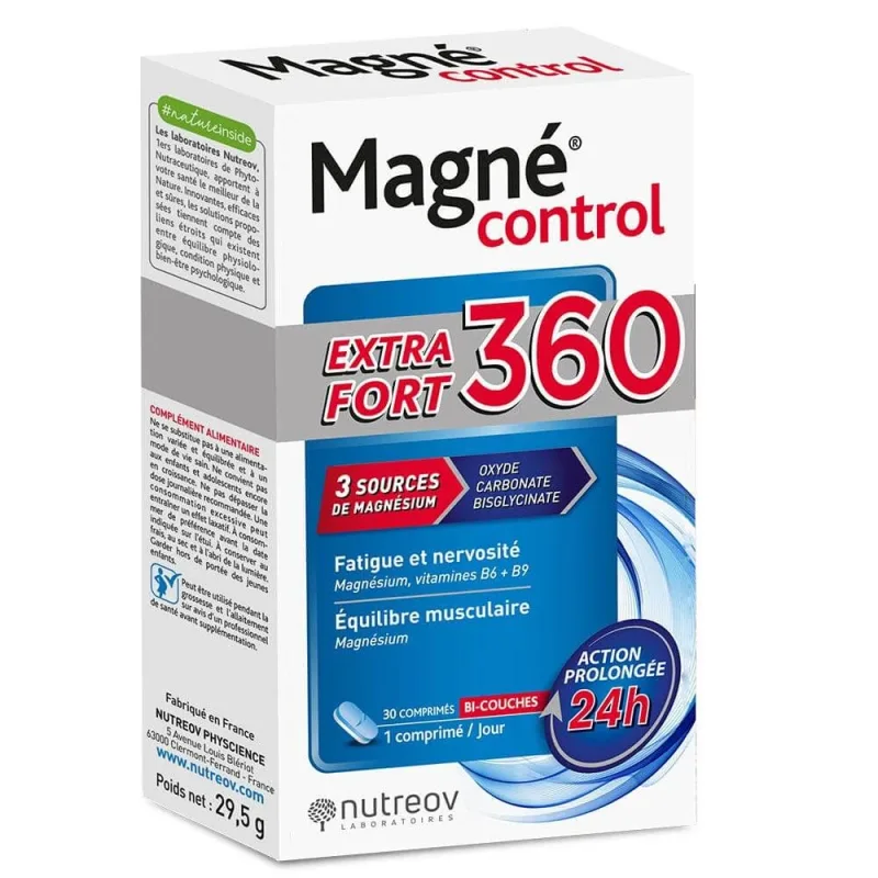 Nutreov Magne Control Extra Fort 360 30 comprimate — preț și oferte