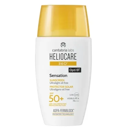 Heliocare 360 Sensation SPF 50+ Crema pentru protectie solara fata, 50 ml CANTABRIA — preț și oferte