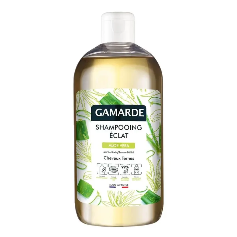 Gamarde Organic Aloe Vera Șampon radiant pentru părul tern 500ml — preț și oferte