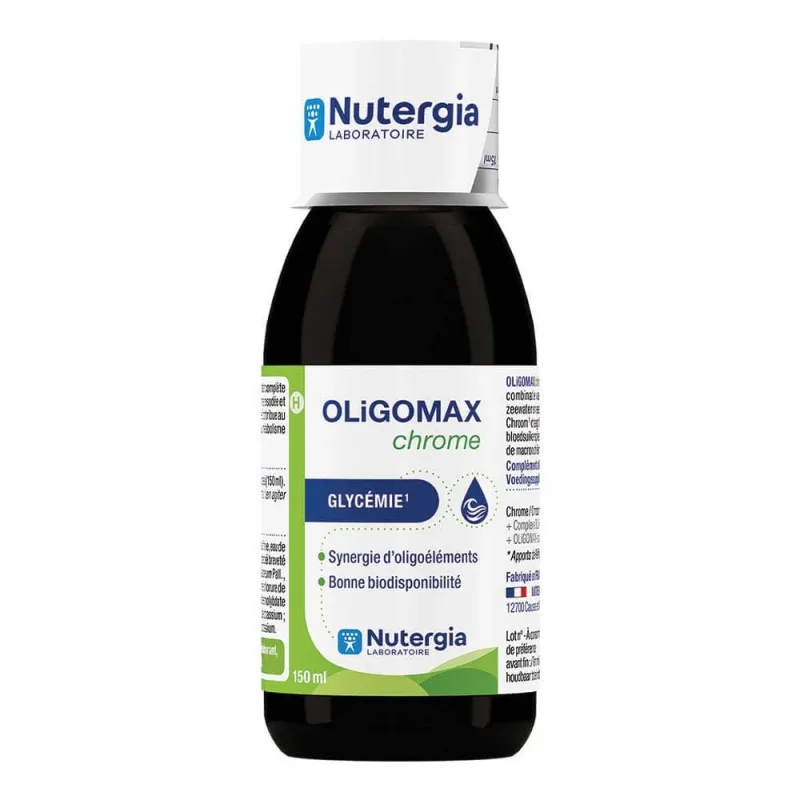 Nutergia Oligomax Crom Glicemie 150 ml — preț și oferte