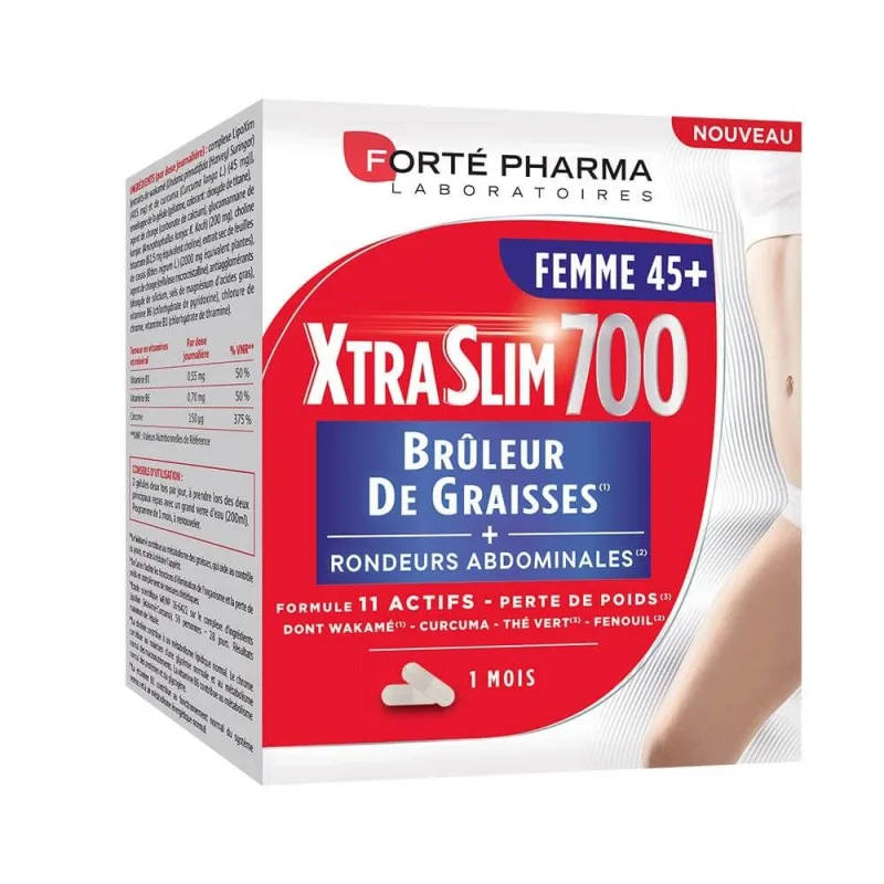 Forté Pharma XtraSlim Fat Burning Women's 45+ Abdominal Roundness 120 Tablete — preț și oferte