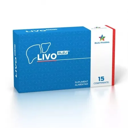 LivoBleu, 15 comprimate, Bleu Pharma — preț și oferte