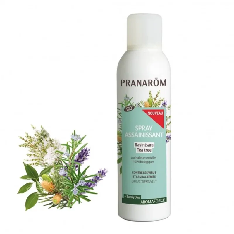 Pranarôm Aromaforce Ravintsara - Spray purificator Organic Tea Tree 75ml — preț și oferte