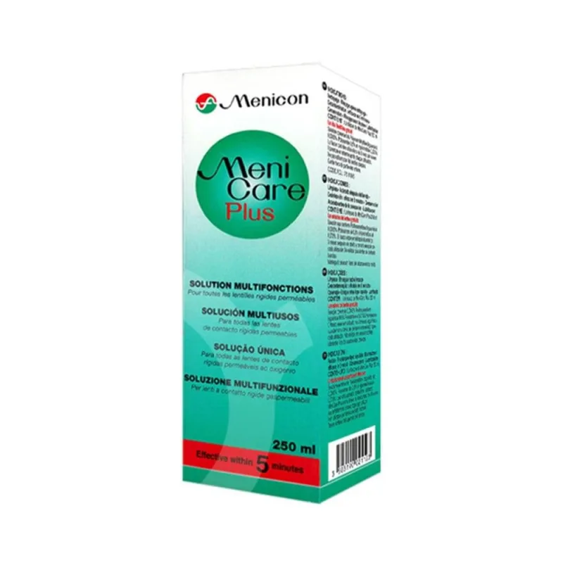 Menicon Menicare Plus Soluție multifuncțională pentru lentile rigide permeabile 250ml — preț și oferte