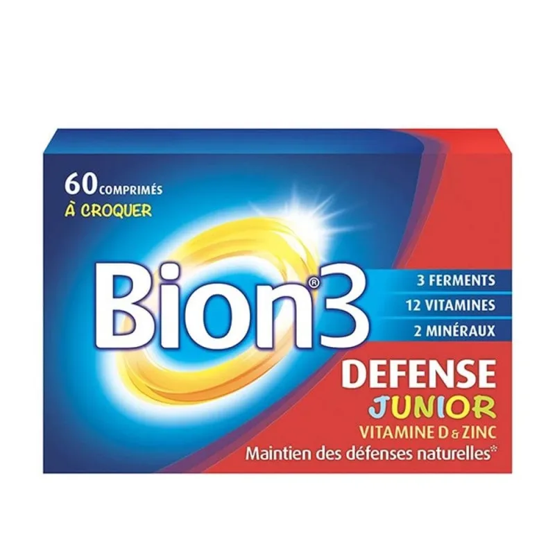 Bion3 Defence Junior A cruciferă 60 comprimate — preț și oferte