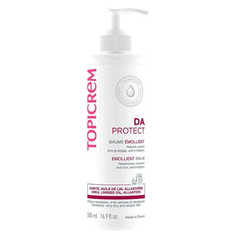 Topicrem From Atopic Skin Emollient Balm Piele sensibilă, foarte uscată și atopică Peaux Sensibles Tres Seches et atopiques 500ml — preț și oferte