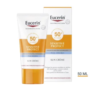 Eucerin Sun Protection Sensitive Protect cremă SPF50+ față 50ml
