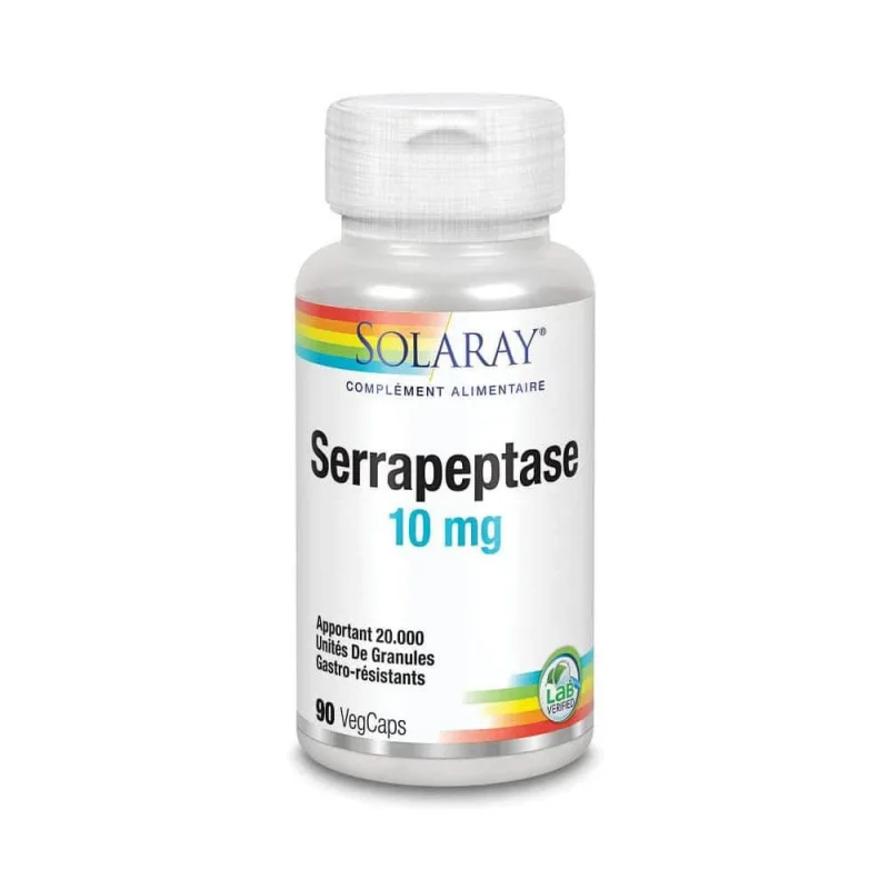 Solaray Serrapeptase, 90 capsule vegetale, Noria Distribution — preț și oferte