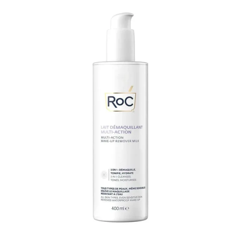 Lapte de curățare facială Roc Multi Action 3 în 1 400 ml — preț și oferte