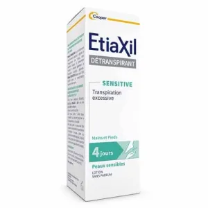 Etiaxil Detraspirant Anti-Perspirant Loțiune pentru picioare Piele sensibilă 100ml