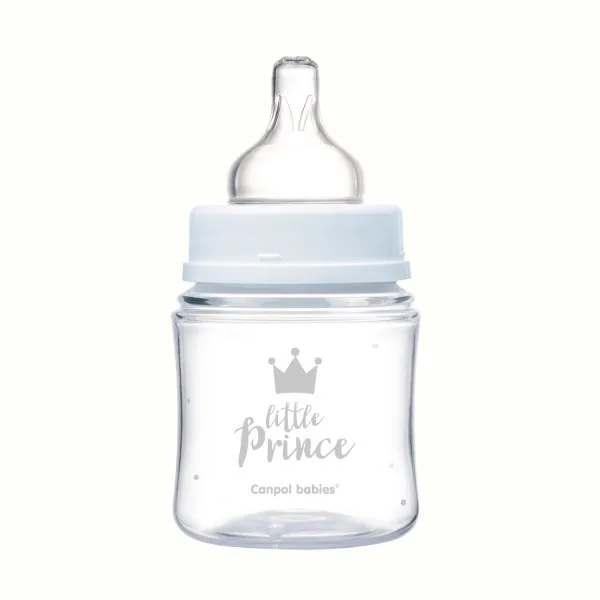 CANPOL Biberon Anticolici Gat Larg x120ml Royal Baby 35/233 CANPOL BABIES — preț și oferte