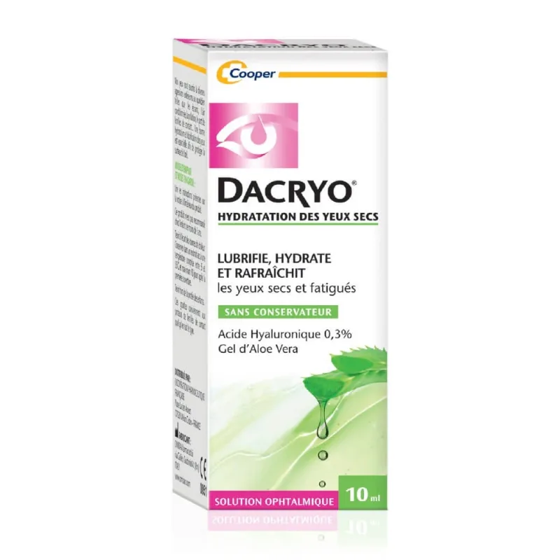 Dacryo Cremă hidratantă pentru ochi uscați 10ml — preț și oferte