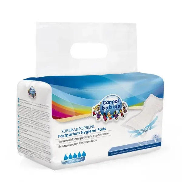 CANPOL Absorbante Postnatale x 10buc 73/003 CANPOL BABIES — preț și oferte