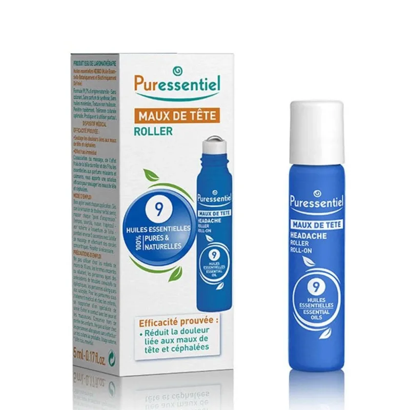 Puressentiel Daily Wellness Roller Maux de Tête 5ml — preț și oferte