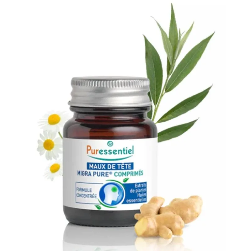 Puressentiel Migrapure Durere de cap 15 comprimate — preț și oferte