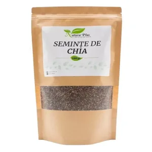 Seminte de chia, 1000 g, Natura Plus