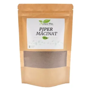 Piper negru macinat, 250 g, Natura Plus