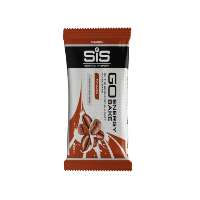 Prajitura energizanta Go Energy Bake, Tiramisu, 50 g, Sis — preț și oferte