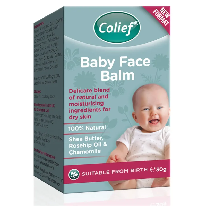 Balsam Stick pentru fata bebelusilor, 0 luni+, 30 g, Colief — preț și oferte