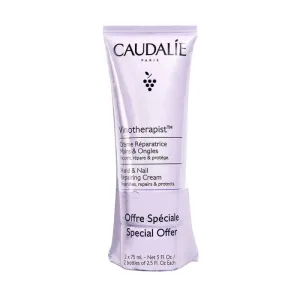 Caudalie Vinotherapist Cremă hrănitoare pentru mâini și unghii 2x75ml