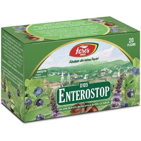 Ceai Enterostop D105, 20 plicuri – Fares — preț și oferte