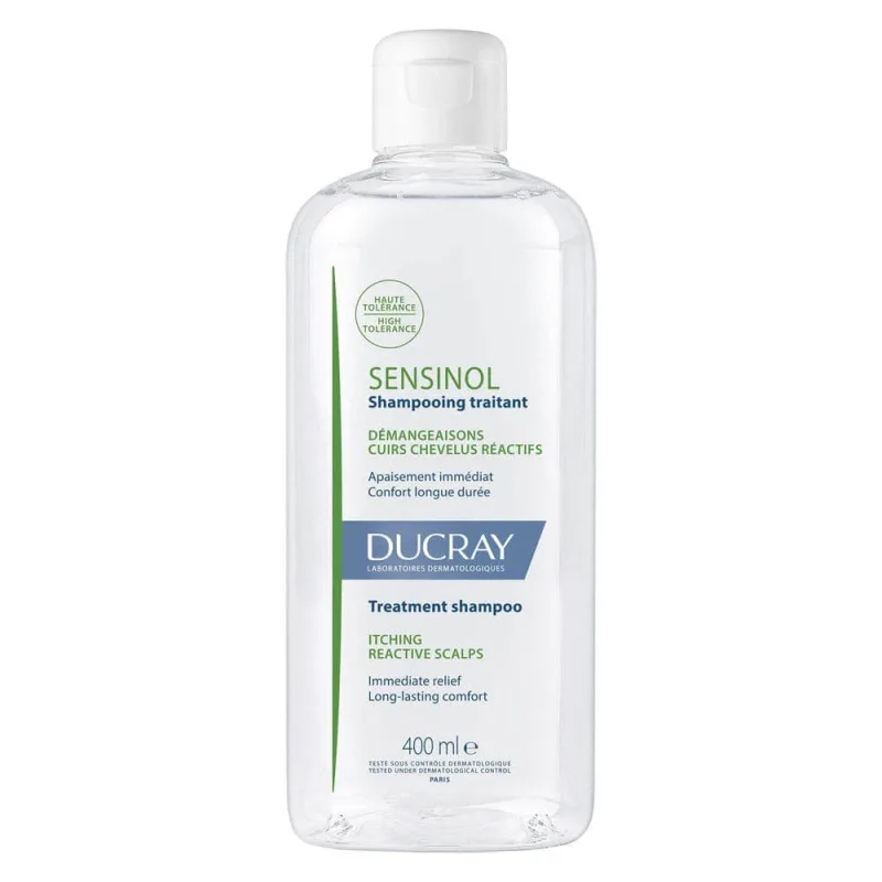 Ducray Sensinol Șampon pentru tratarea mâncărimilor reactive ale scalpului 400 ml — preț și oferte