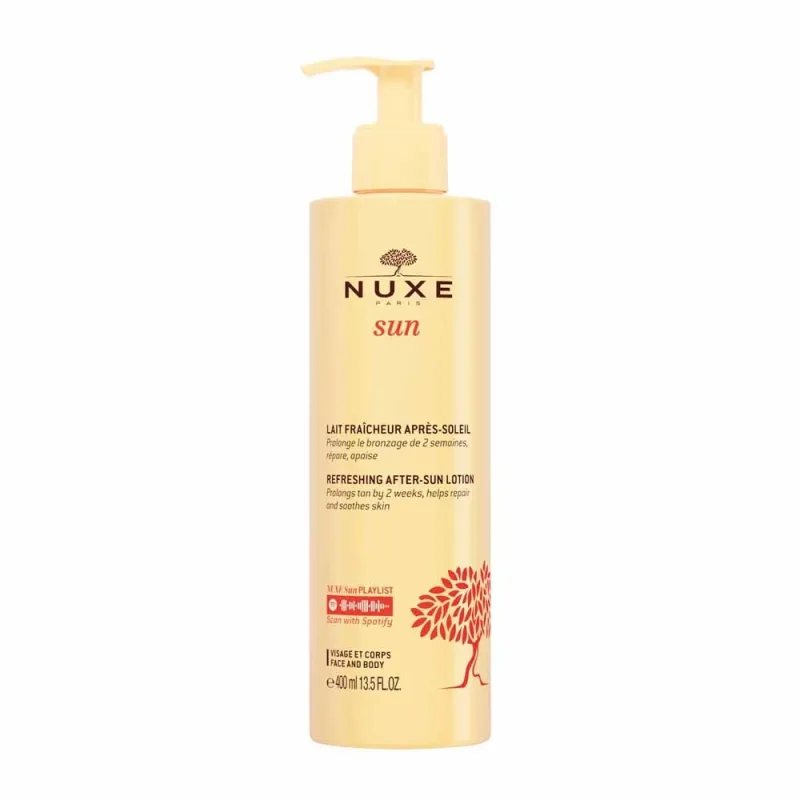 Nuxe Sun Lapte răcoritor după plajă pentru față și corp 400 ml — preț și oferte
