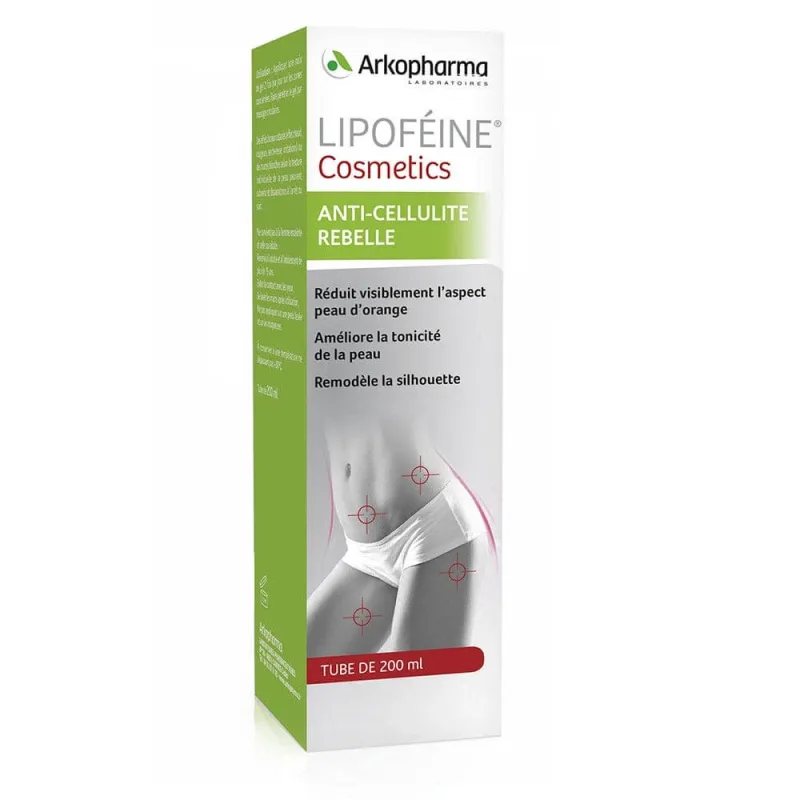 Arkopharma Lipoféine Anti-Cellulite Rebel Gel 200ml — preț și oferte