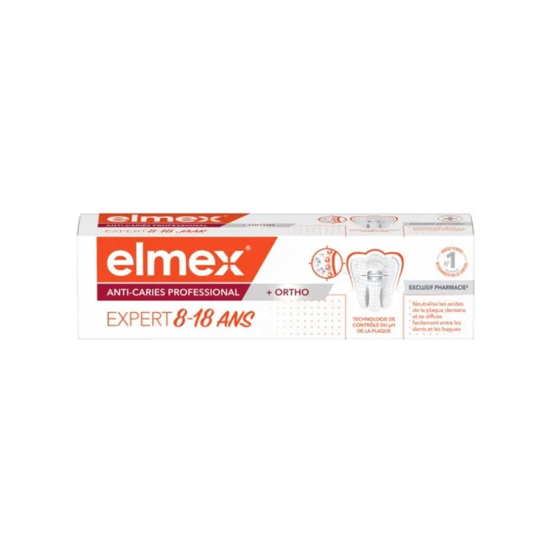 Pastă de dinți Elmex Professional 8-18 ani + Ortho 75ml — preț și oferte